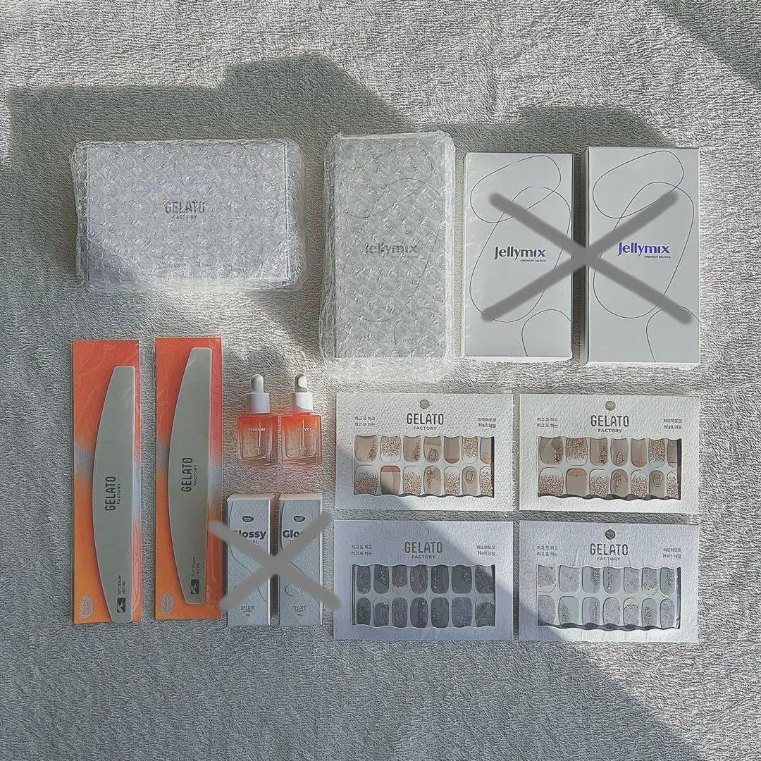 ジェラートファクトリー ゼリーミックス ネイルシール ジェルネイル Amazon.co.jp: 【GELATO FACTORY。】ジェラートファクトリーネイル