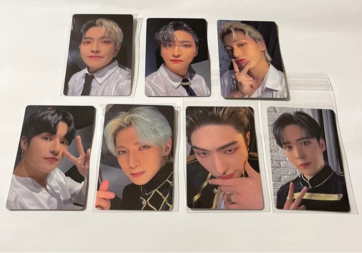 【ぴあアリーナMM会場限定】ATEEZ トレカ　7人セット 2024 ATEEZ WORLD TOUR [TOWARDS THE LIGHT : WILL TO POWER] IN JAPAN