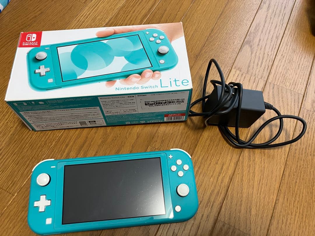 初期化済　ニンテンドースイッチlite ターコイズブルー Amazon.co.jp: Nintendo Switch Lite ターコイズ : ゲーム