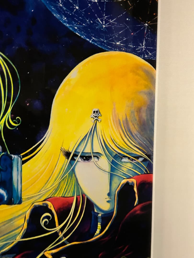 松本零士銀河鉄道999メーテルレジェンドVoyage直筆サイン 版画ピエゾ