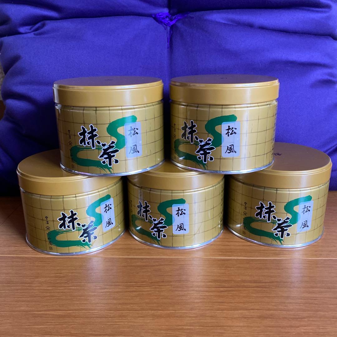 宇治 山政小山園 抹茶 松風 缶入 150g 5缶 小山園 抹茶】松風（まつかぜ） – 山政小山園 【公式】オンラインショップ