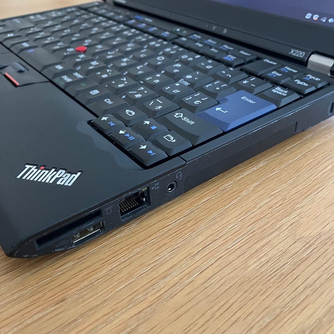 中古・非常に良い】ThinkPad X220 IPS 8GB 500 SSD - Windowsノート