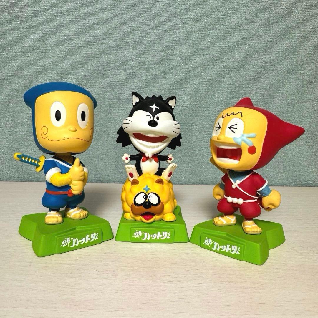忍者ハットリくん】 Full Face 首振り 3体セット 藤子不二雄A - メルカリ