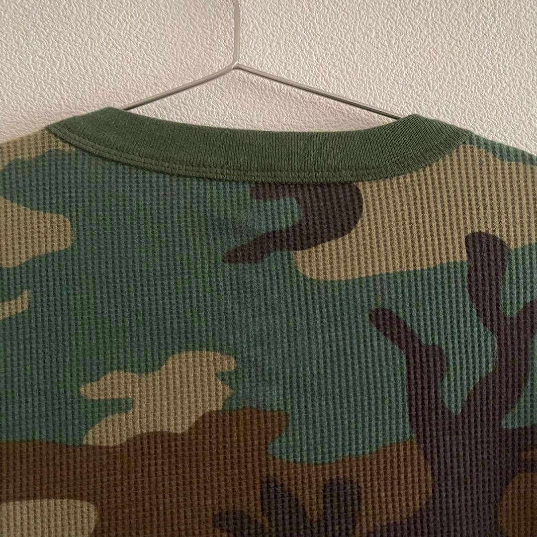 supreme hanes Thermal サーマル 迷彩 カモフラ XL - メルカリ
