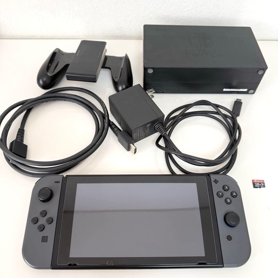 128GB SDカード付き、グレーNintendo Switch 本体＆周辺機器 Switch本体 SDカード128GB グレー Amazon.co.jp: 【任天堂ライセンス