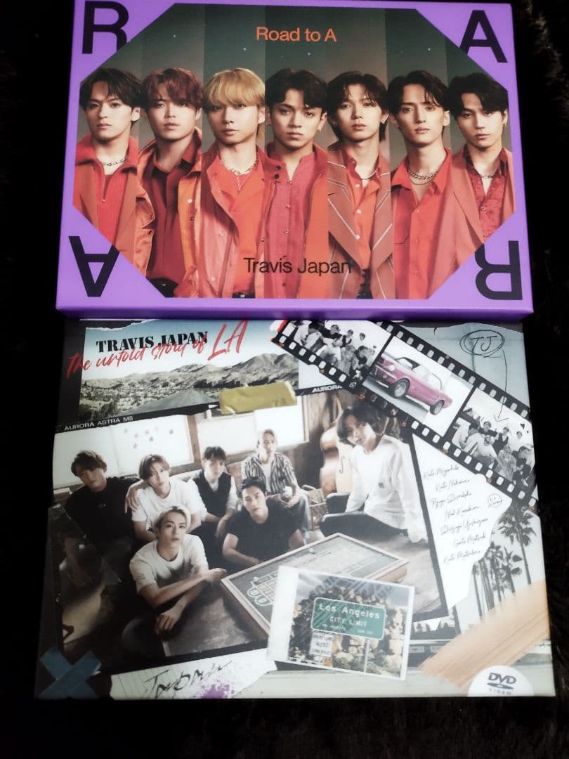 【最安値・美品】FC盤Travis Japan Road to A/LAセット Travis Japan、1stAL『Road to A』FC限定盤特典にレコーディング風景