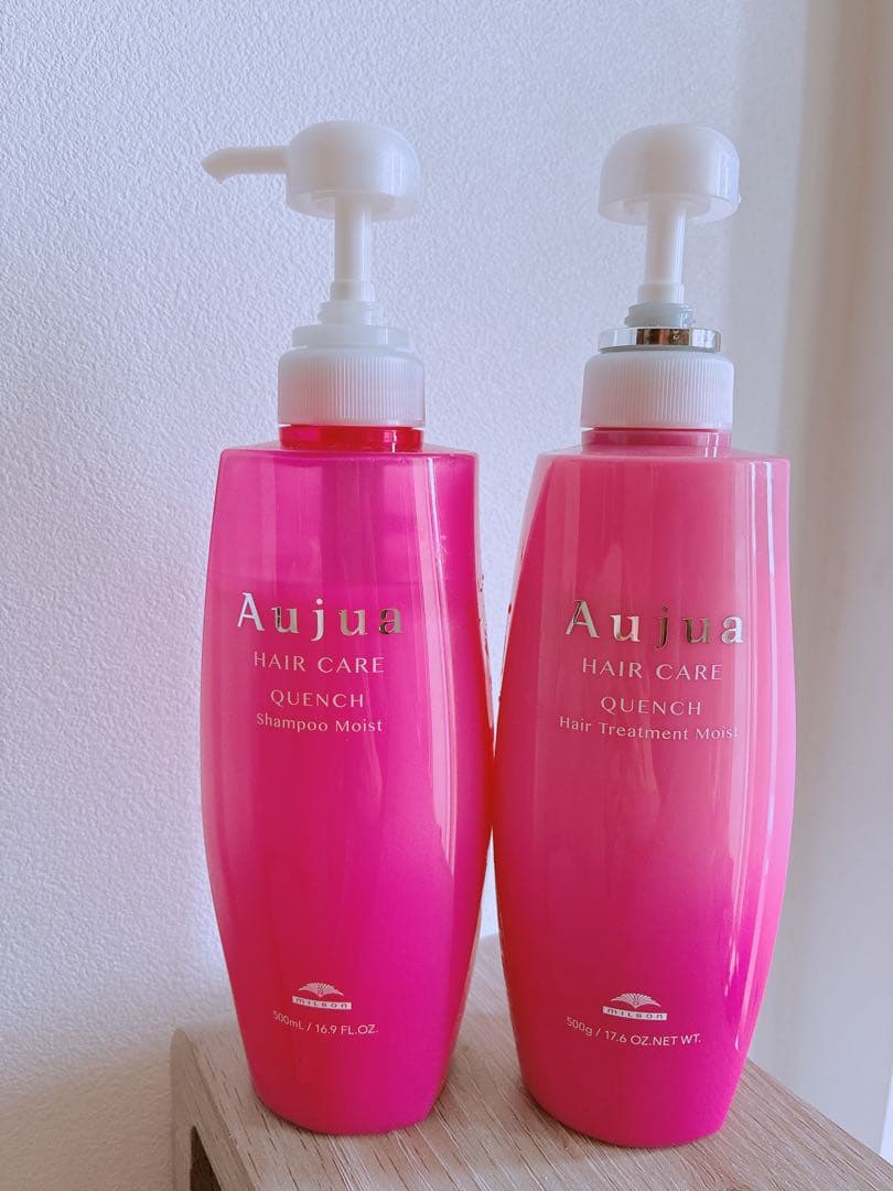 オージュア　クエンチモイスト　シャンプー　トリートメント Aujua ミルボン オージュア QU クエンチ シャンプー モイストv 500mL