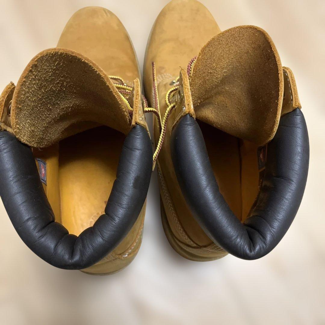 Timberland ベージュ スエード ハイカットブーツ　8.5W