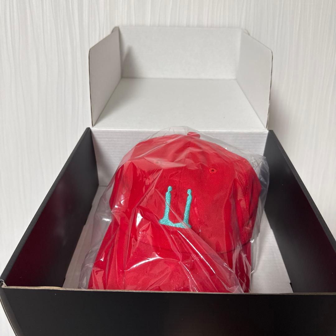 G-DRAGON Übermensch CAP 赤 レッド 美品 新中古 - メルカリ