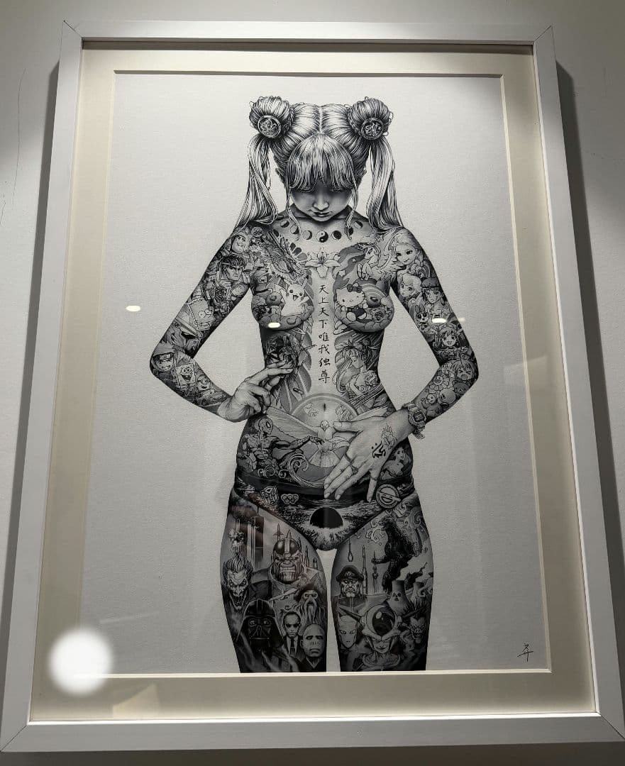 ち*る様 大友昇平「平成聖母」シルクスクリーン｜ED100｜SHDW限定 ち*る様 大友昇平「平成聖母」シルクスクリーン｜ED100｜SHDW限定