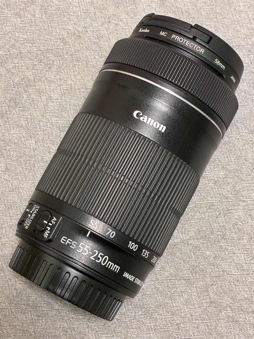 ⭐️美品⭐️Canon EF-S55-250mm IS STM 望遠レンズ Amazon.com : Canon EF-S 55-250mm f/4-5.6 IS STM Telephoto Zoom