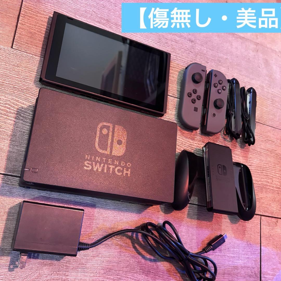 【傷無し・箱あり・画面シール付き】Nintendo Switch 本体 ブラック Nintendo Switch 『新品外箱傷みあり』Nintendo HAD-S-KABAH [ネオン