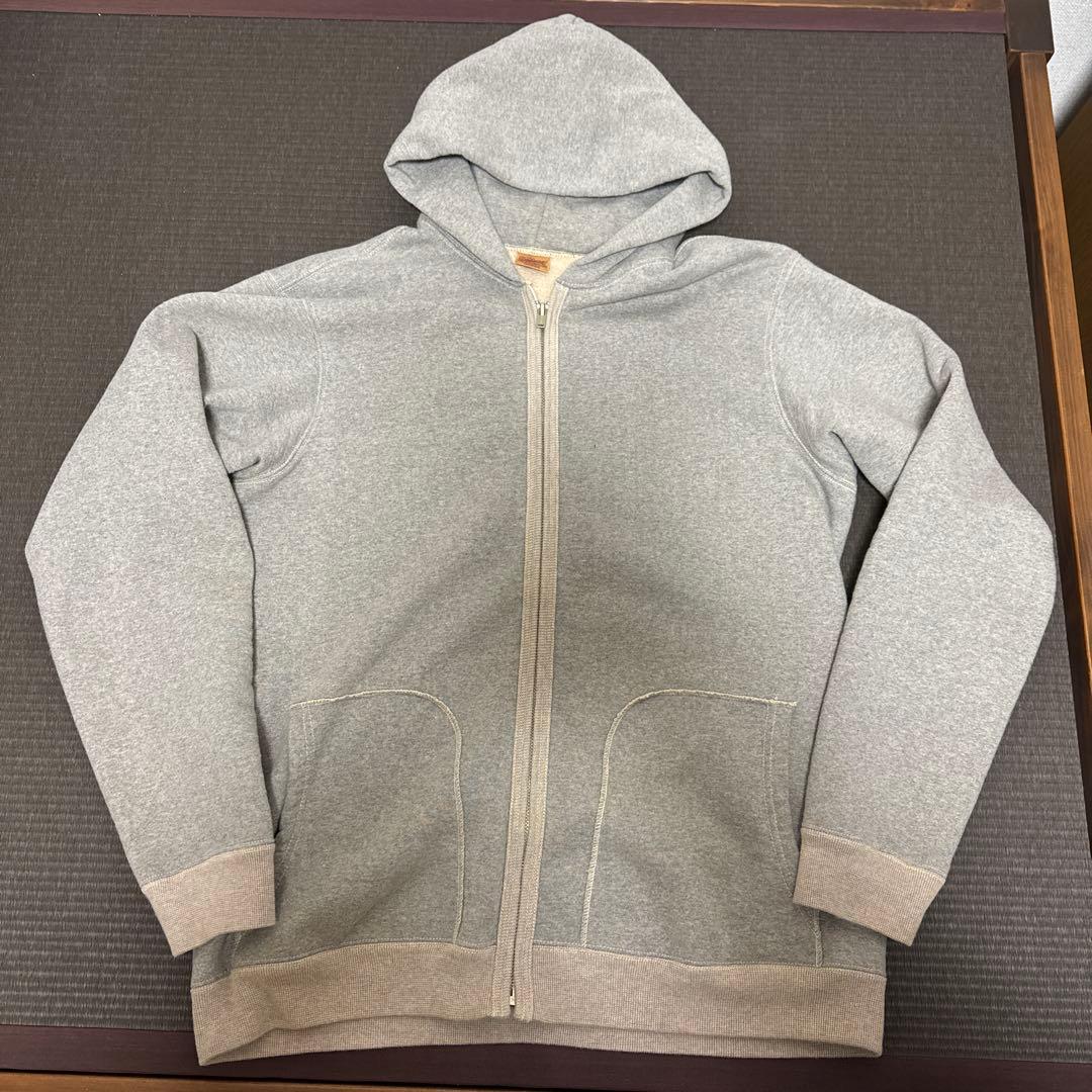 デラックスウエア DELUXEWARE フルジップパーカー XL スウェット