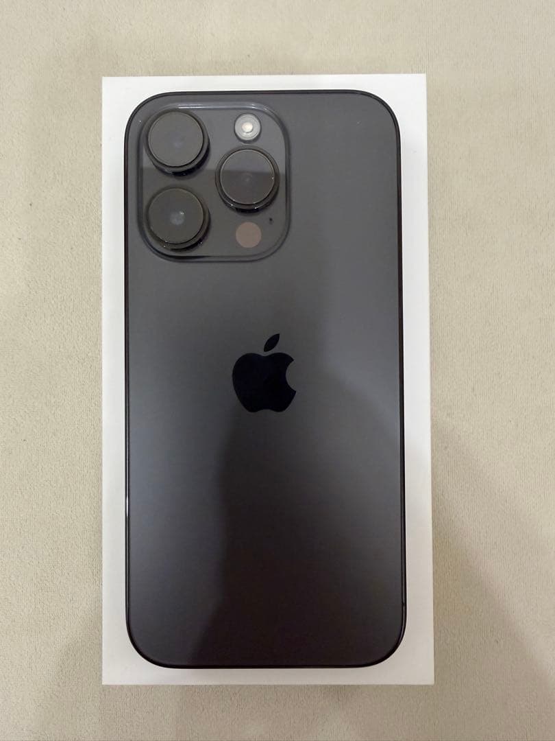 【美品】【即日発送可】iPhone 14 Pro スペースブラック 256GB iPhone 14 Pro 256GB - スペースブラック（SIMフリー）[整備済製品