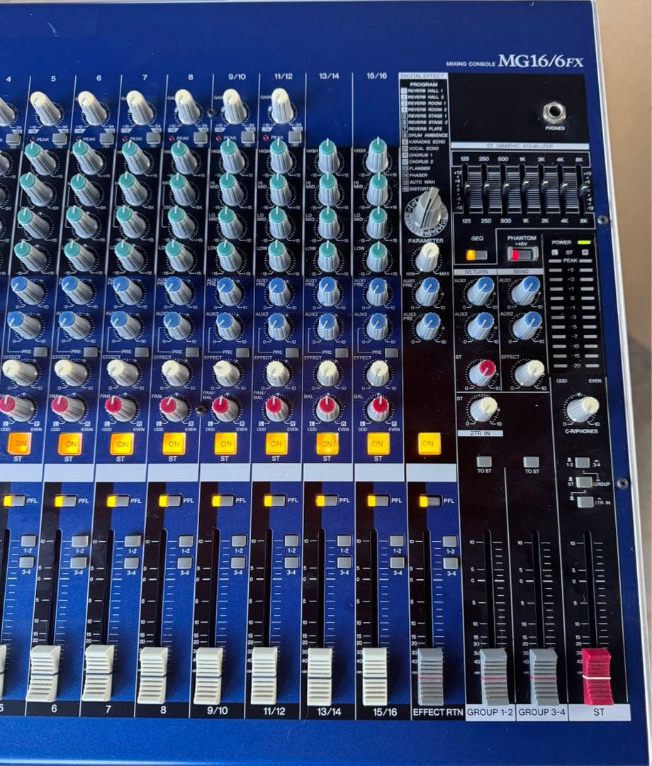 YAMAHA MG16/6FX アナログミキサー - メルカリ