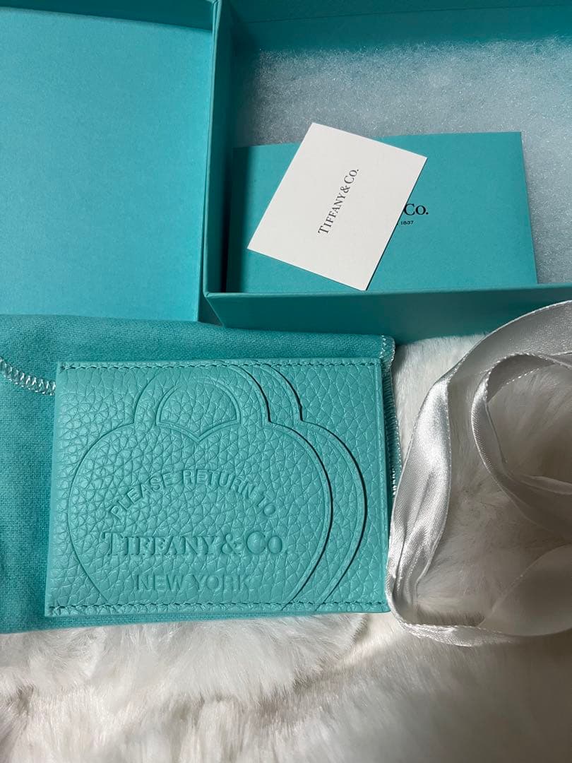 Tiffany & Co. 名刺入れ ティファニーブルー - メルカリ