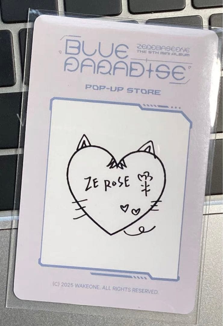 zb1 中国北京 yizhiyu ポップアップ ジャンハオ 2週目 購入特典