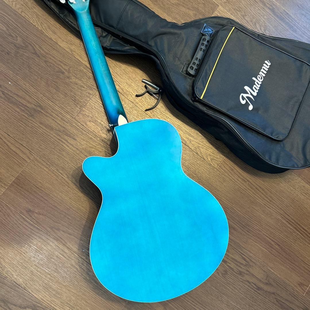 Mademu アコースティックギター MCG40B-BL-M カポタスト ケース - メルカリ