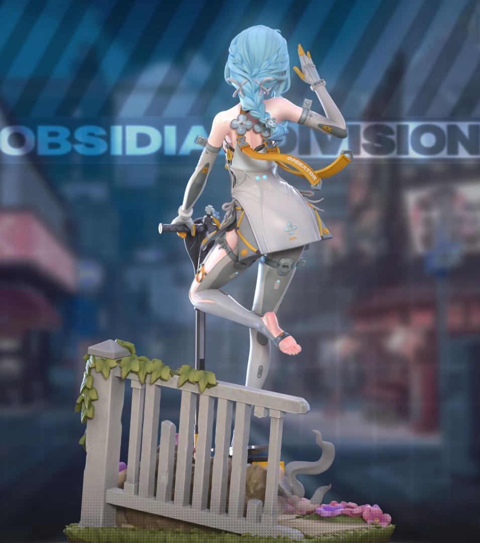 1/7 未塗装 未組立 フィギュア ガレージキット シード ゼンレスゾーン