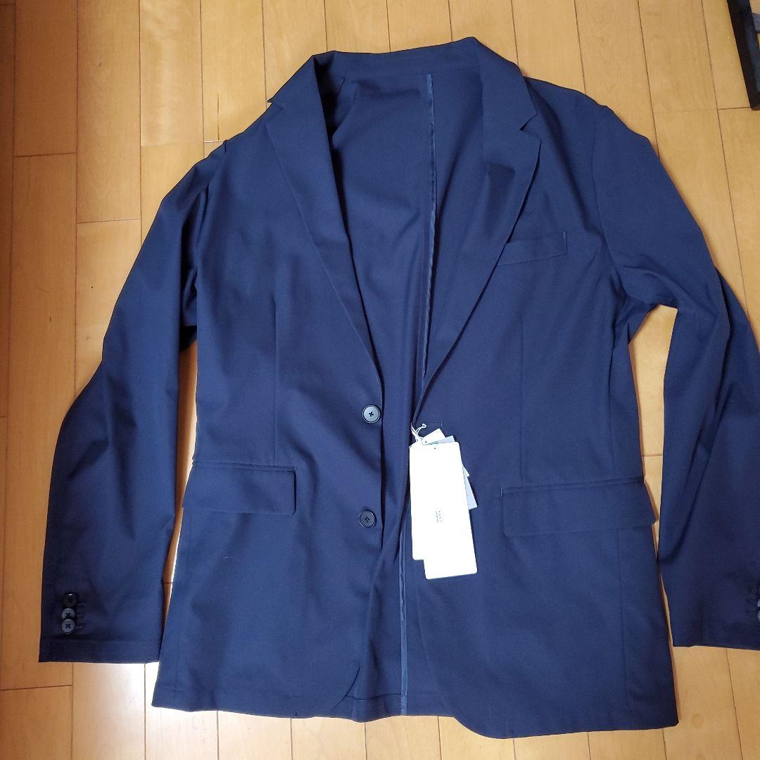 nano・universeダメリーノセットアップネイビーXL 大人気セットアップ】「Damerino」ポンチストレッチセットアップ