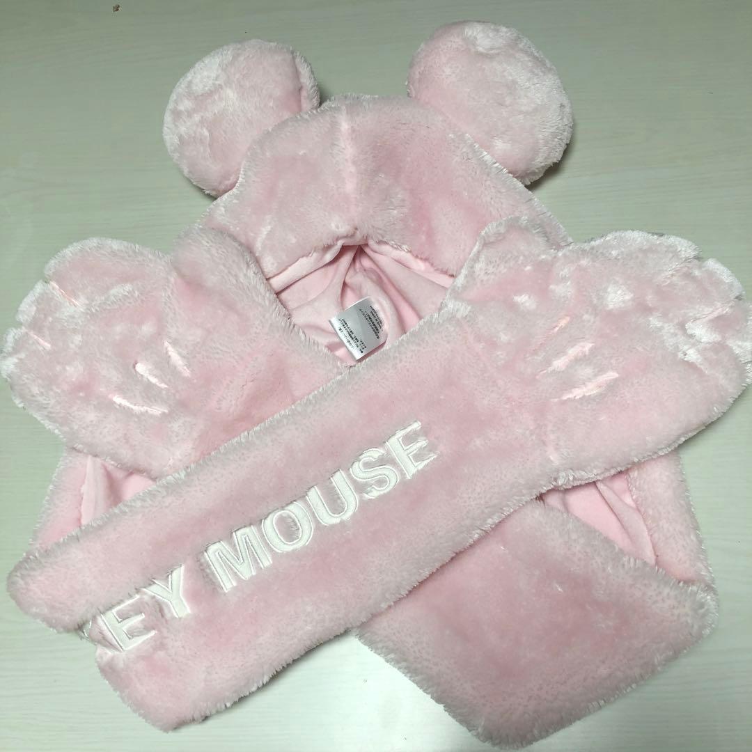 ディズニー マフラーキャップ ミニー - メルカリ