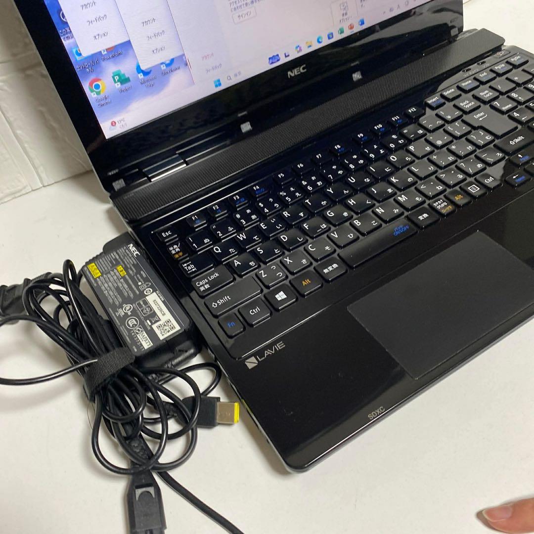 Windows11オフィス2024年WebカメSSDサクサク起動NECノートPC | Buyee