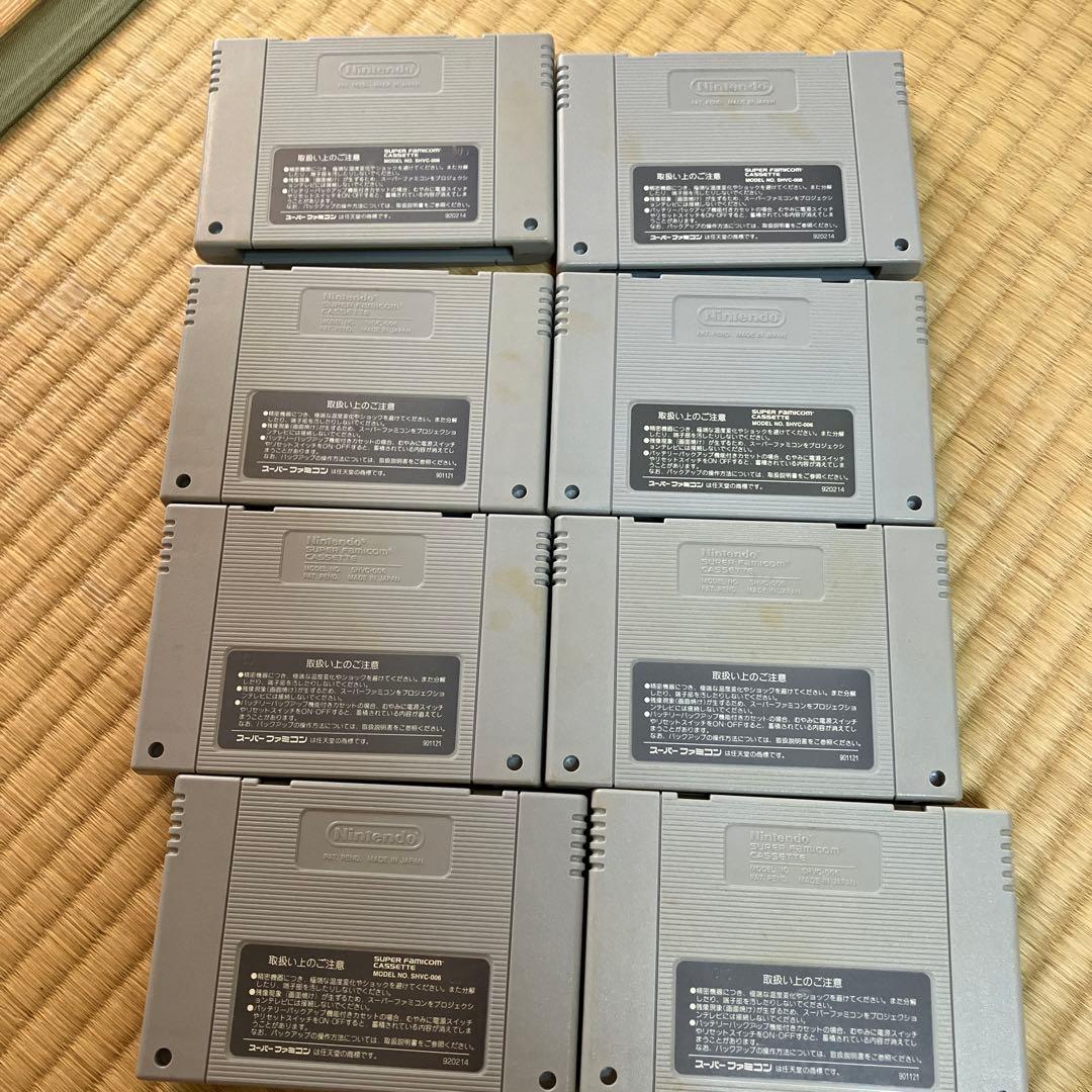 スーパーファミコンソフト14本セット&ソフトボックス - メルカリ