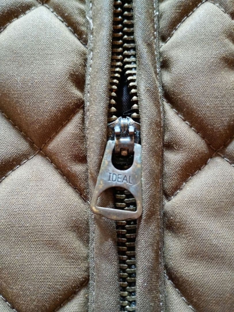 RRL リミテッド キルティングベスト バウアー ボルチモア