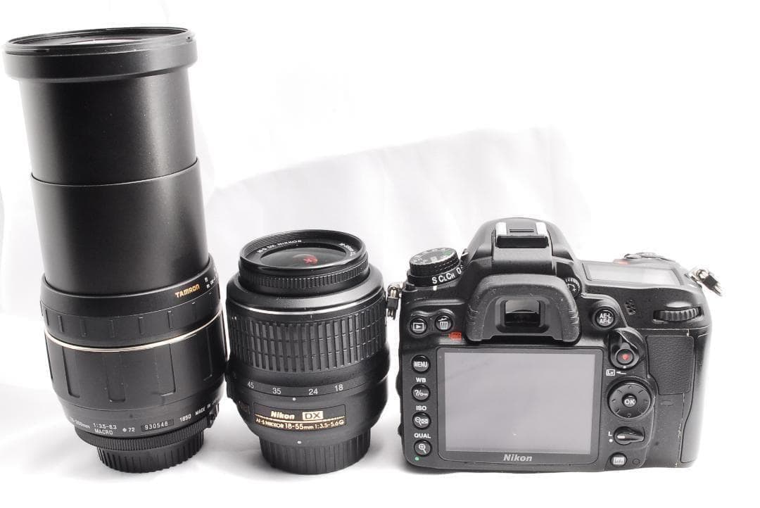 高速連写＆高画質✨Nikon D7000 ダブルレンズ 一眼レフカメラ 初心者