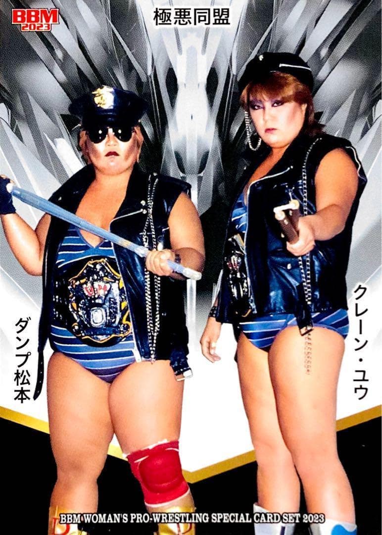 極悪同盟 レギュラーカード BBM 2023 女子プロレス Ambitious - メルカリ