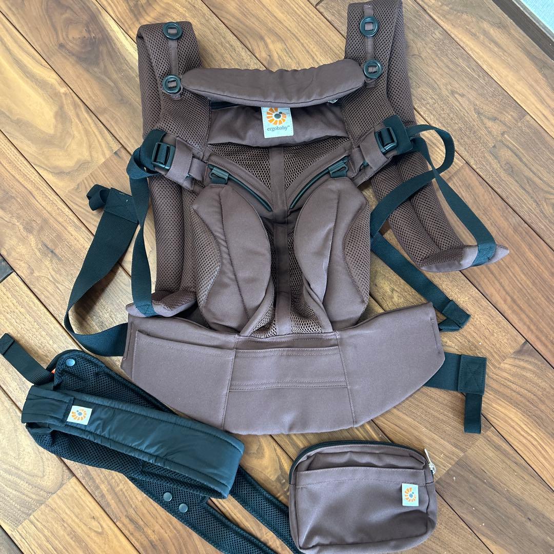 未使用ergobaby 抱っこ紐 ブラウン OMNI360