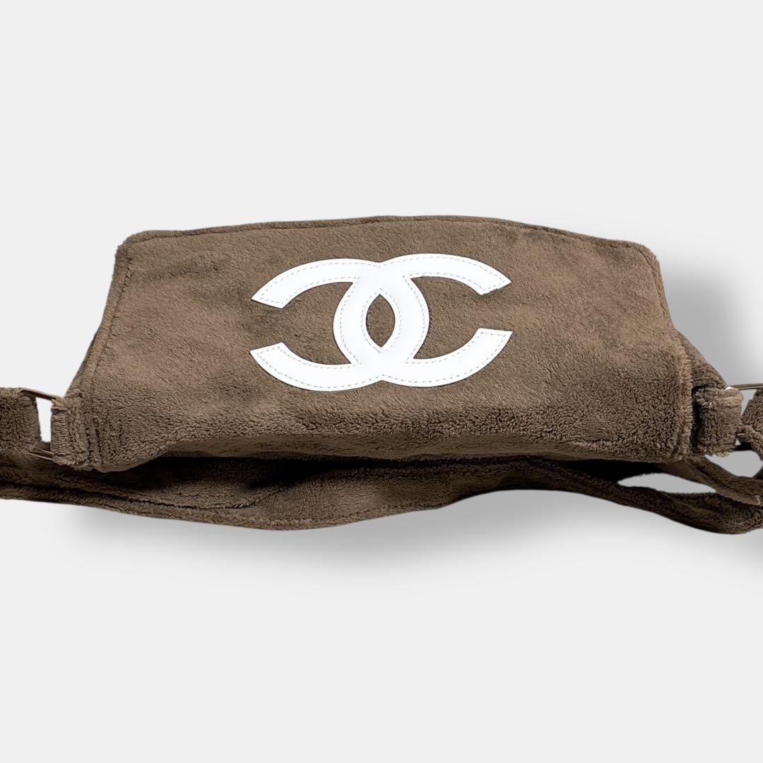 新品 シャネル ノベルティ パイル生地 モコモコ ショルダーバッグ