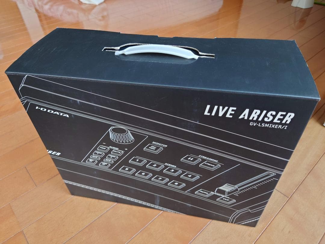アイ・オー・データ LIVE ARISER iPad連動型ストリーミングBOX 4Kパススルー対応 iPad連動型ライブストリーミングBOX LIVE ARISER GV