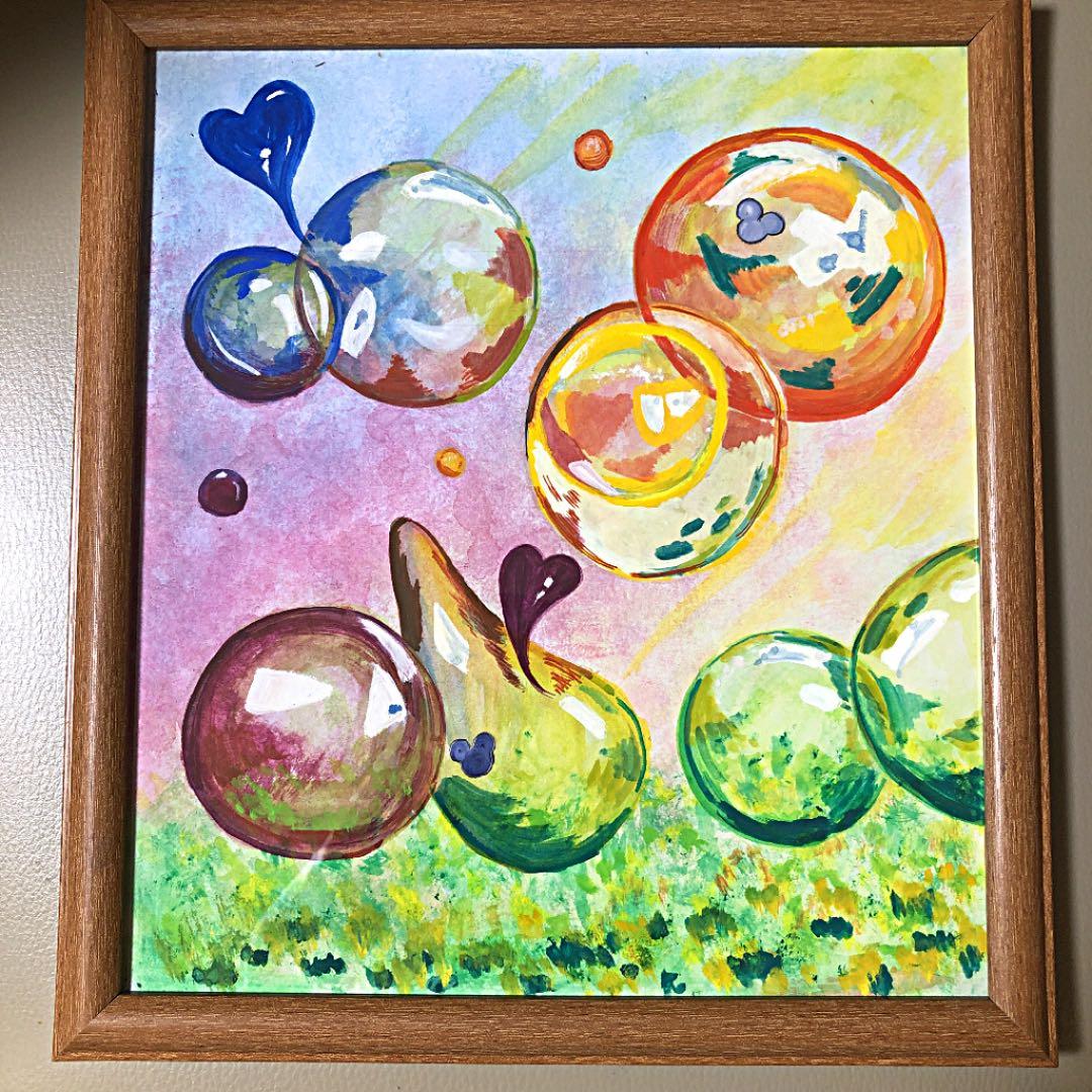 シャボン玉 アート - メルカリ