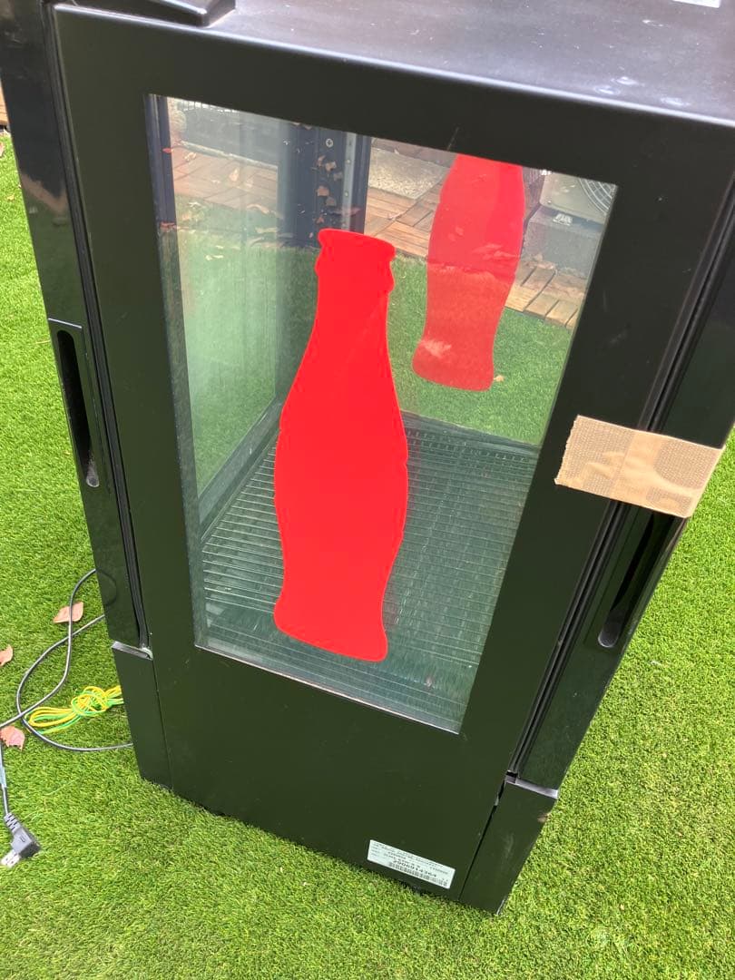 引き取り)レア⭐︎ ビンテージ コカコーラ冷蔵庫 ショーケース|mercari