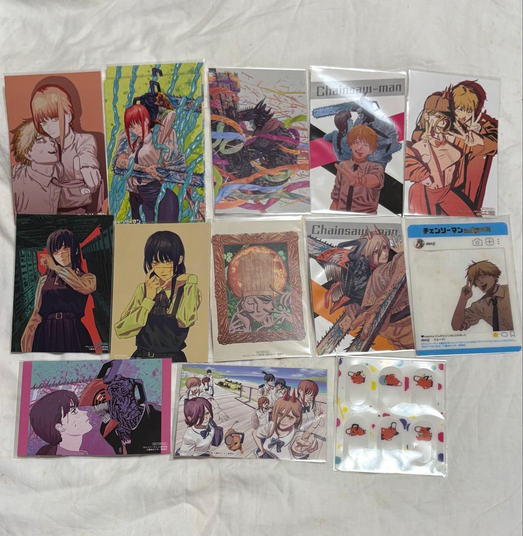 美品】チェンソーマン 単行本購入特典 イラストポストカード セット