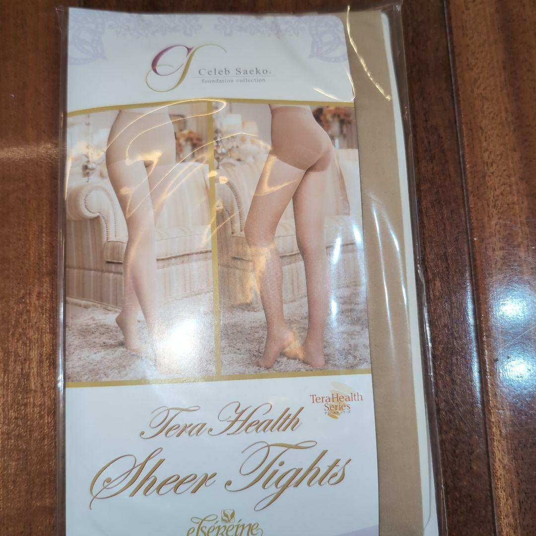 セレブ・サエコ テラヘルス シアータイツ　S〜M　3個セット 満足： キレイに透ける 無地 シアータイツ 30デニール JM-L(540-1111