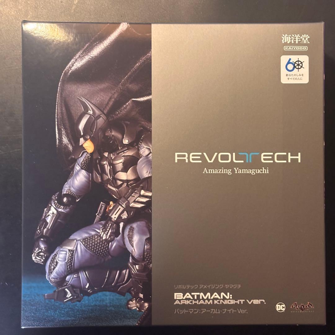 アメイジングヤマグチ　バットマン：アーカムナイト　特典顔パーツ付き AmiAmi [Character & Hobby Shop] | Revoltech Amazing Yamaguchi
