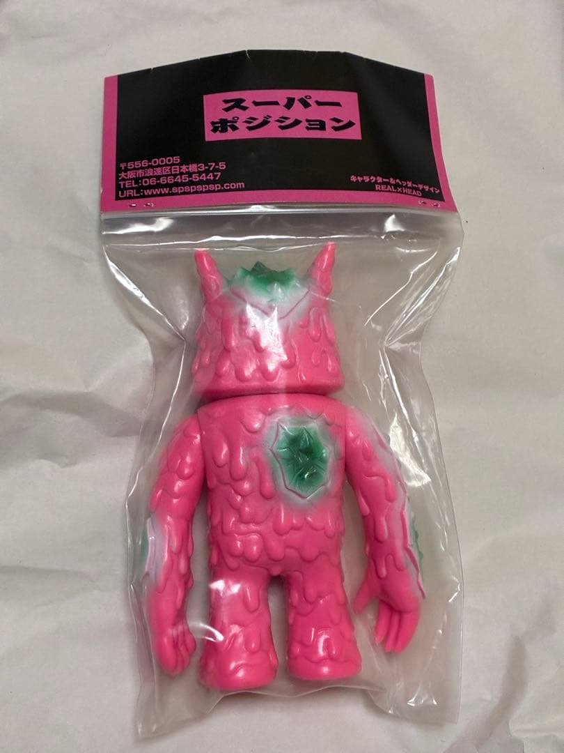 スーパーポジション×リアルヘッド SPM ピンク ソフビ 未使用 - メルカリ