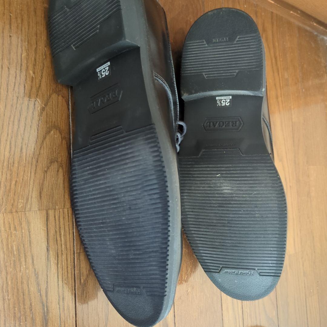 REGAL ブラック ドレスシューズ 25.5cm リーガル　メンズ 　即発送