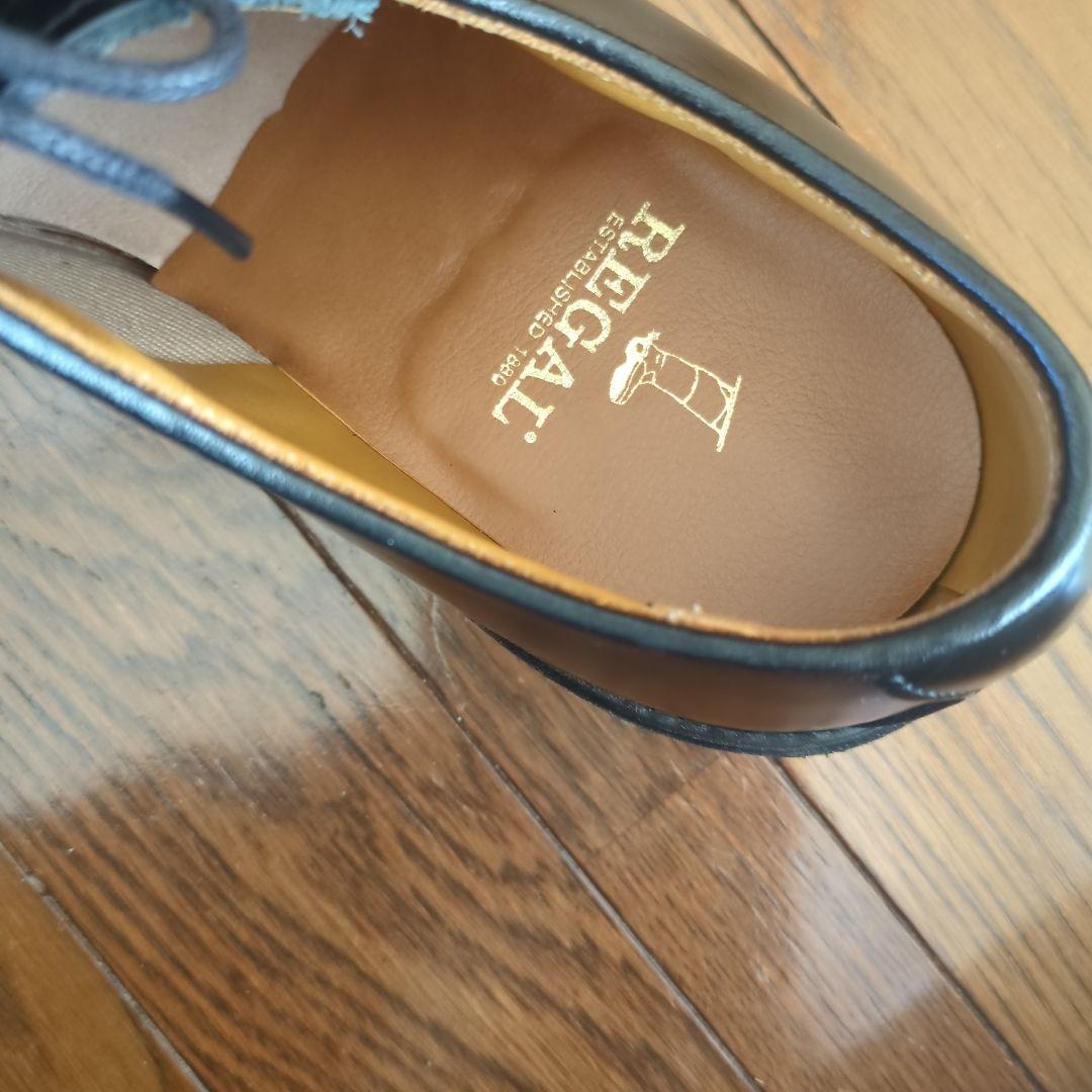 REGAL ブラック ドレスシューズ 25.5cm リーガル　メンズ 　即発送