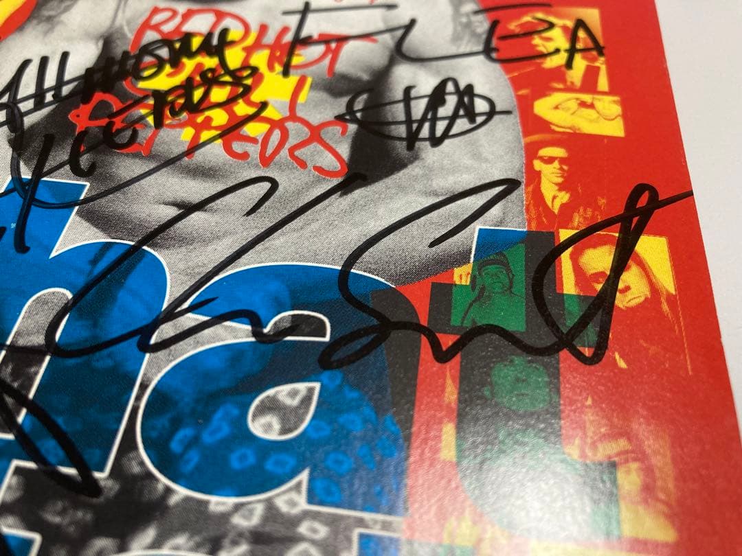 レア レッチリ 直筆 サイン CD red hot chili peppers - メルカリ