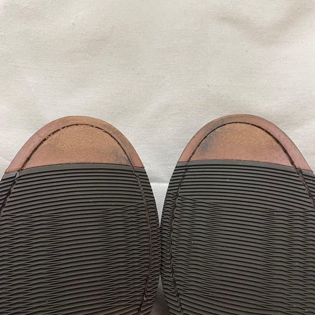 き*ょ様 old H.S.TRASK キルトタッセルローファー コンビ 黒茶 7