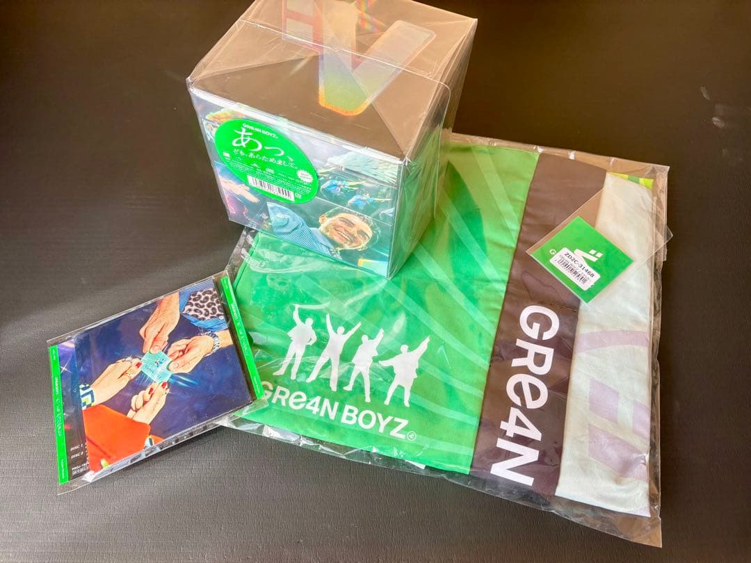 GRe4N BOYZ アルバム「あっ、ども。あらためまして。」FC限定盤BOX
