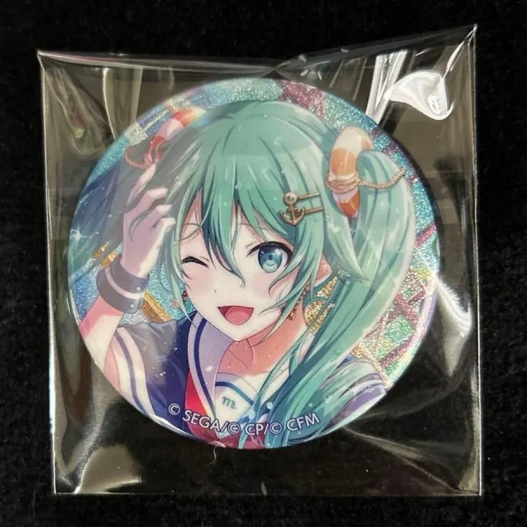 プロセカ グリッター缶バッジ 32B 初音 ミク - メルカリ