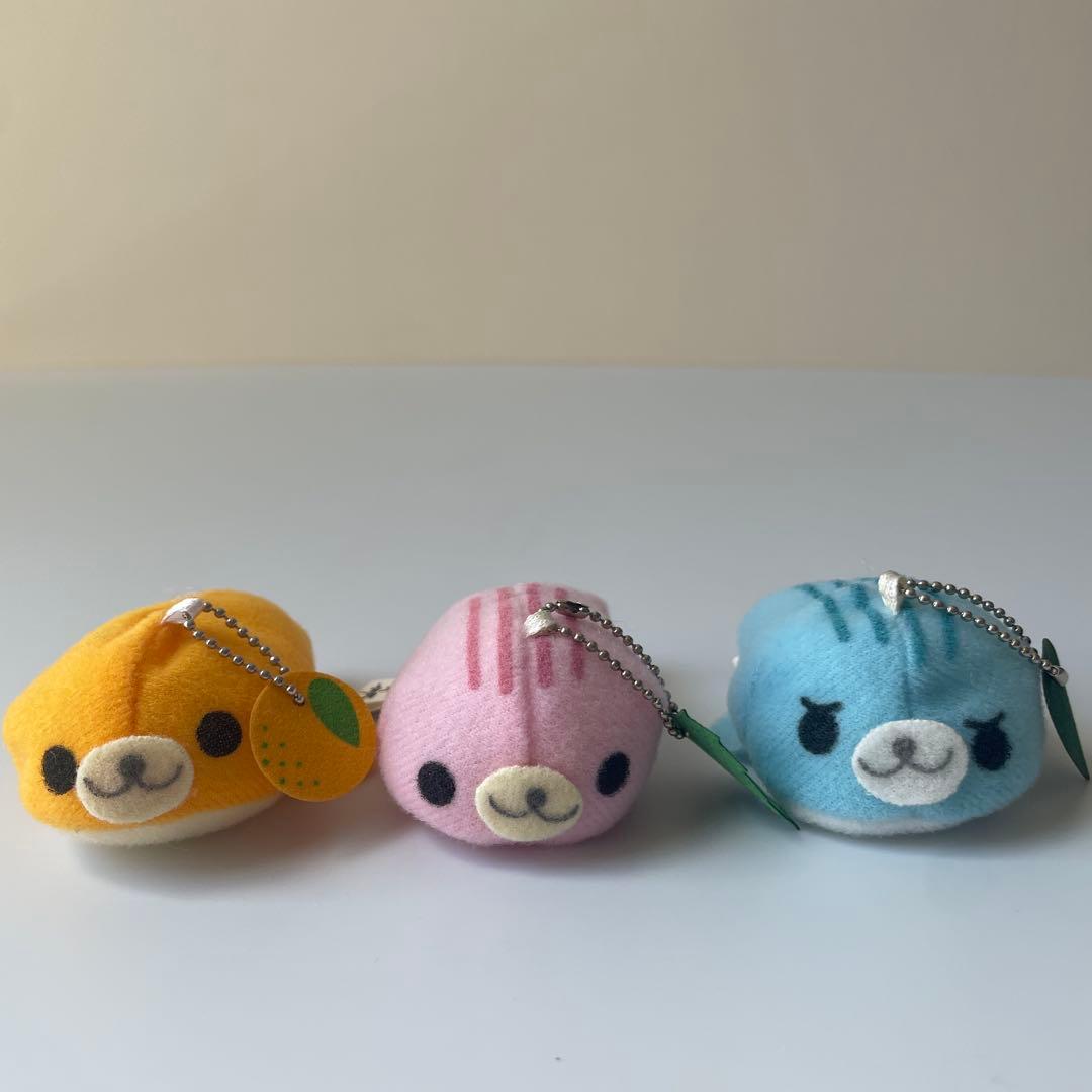 まめゴマ ぬいぐるみ マスコット キーホルダー 非売品 平成 レトロ