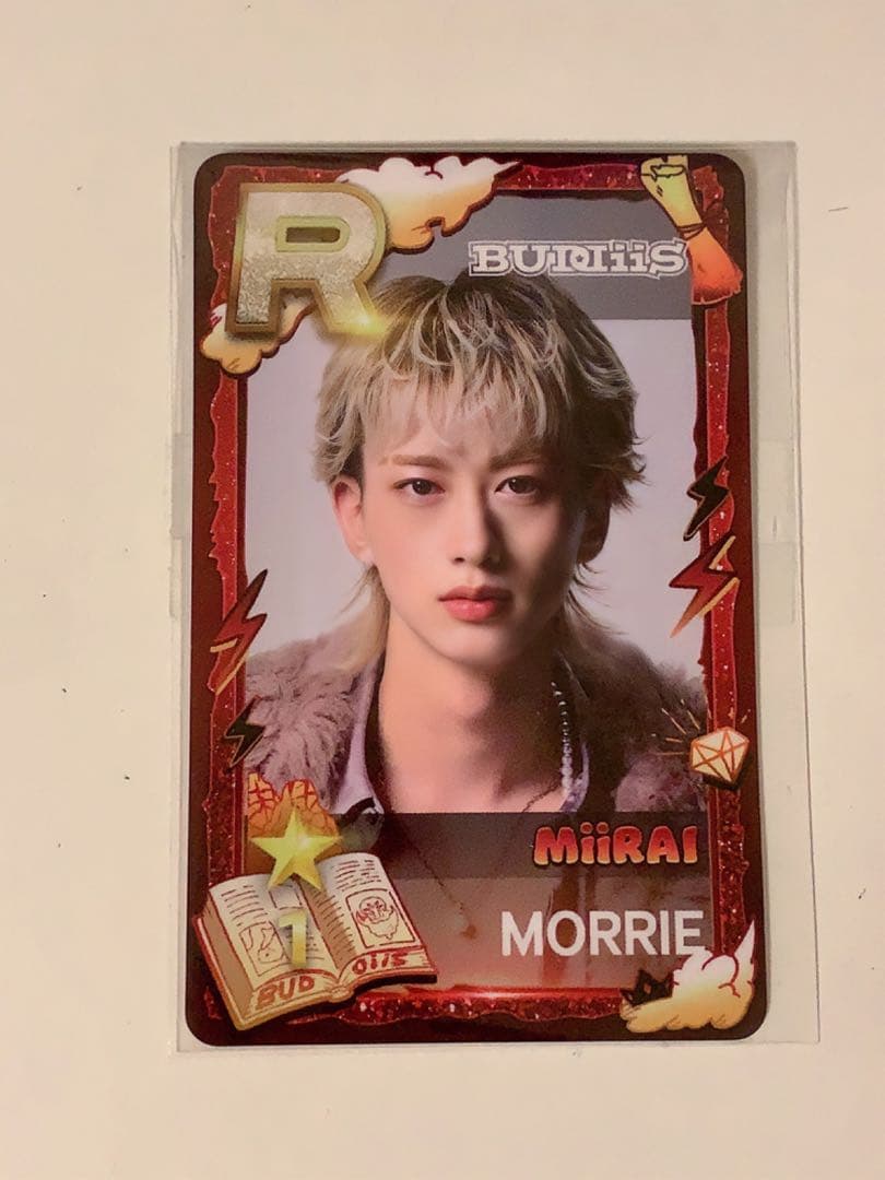 シュスエビ リアルカード BUDDiiS MORRIE - メルカリ