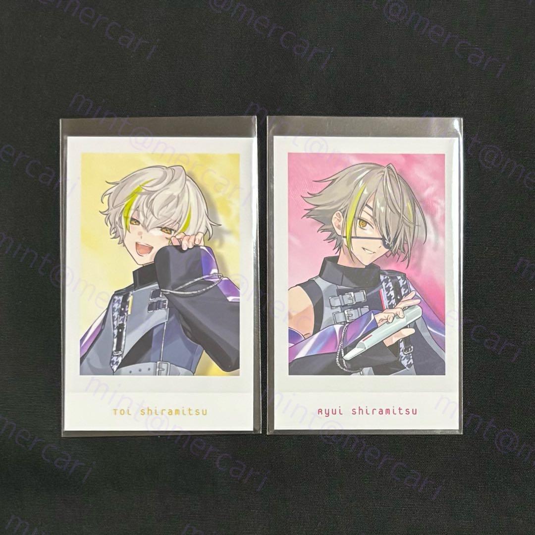 18TRIP エイトリ おもライ 特典チェキ風カード 白光糖衣 琉衣 2点