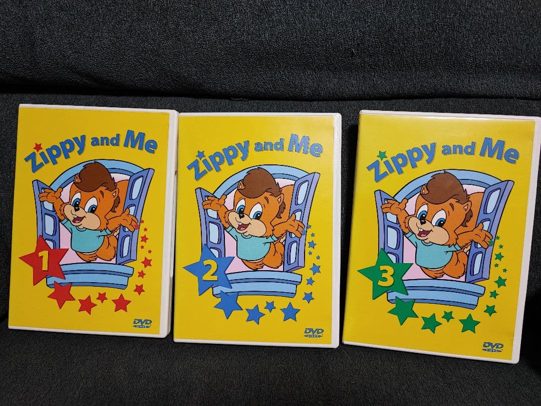 s*i様 Zippy and Me DVD3枚 CD3枚　Guidebook付