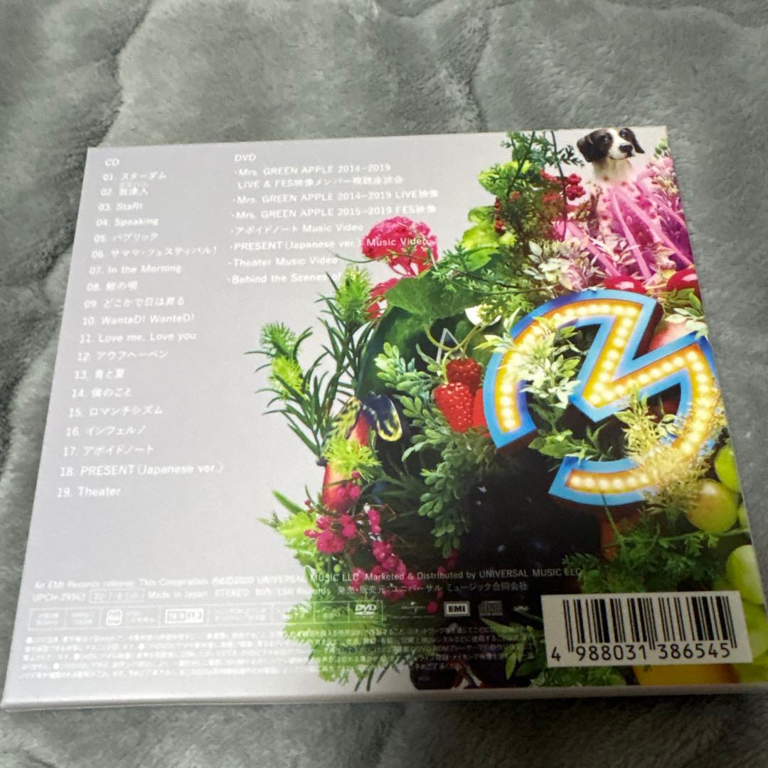 初回限定版 Mrs. GREEN APPLE 「5 」CD＋DVD2枚組 - メルカリ